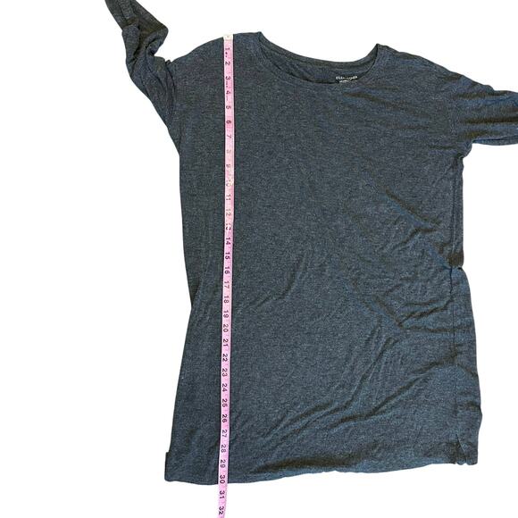 Eileen Fisher Charcoal Gray Italian Yarn Long Sleeve Tunic Top Women’s XS - Picture 5 of 5